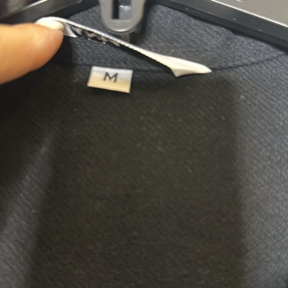 Anian Black button down Overshirt Coat  SzM - Picture 4 of 9